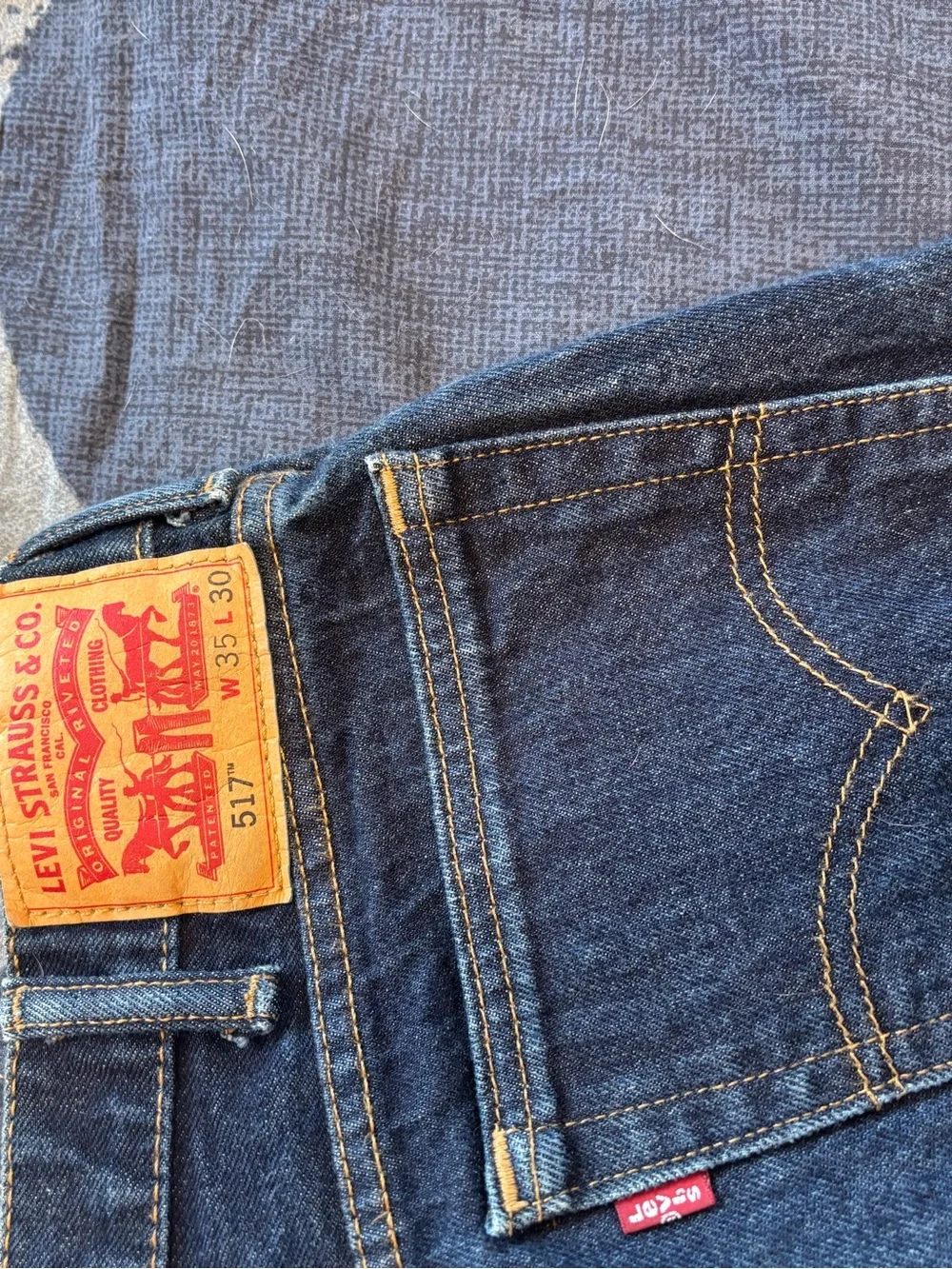 Levi's 517 Men's Dark Indigo Straight Jeans